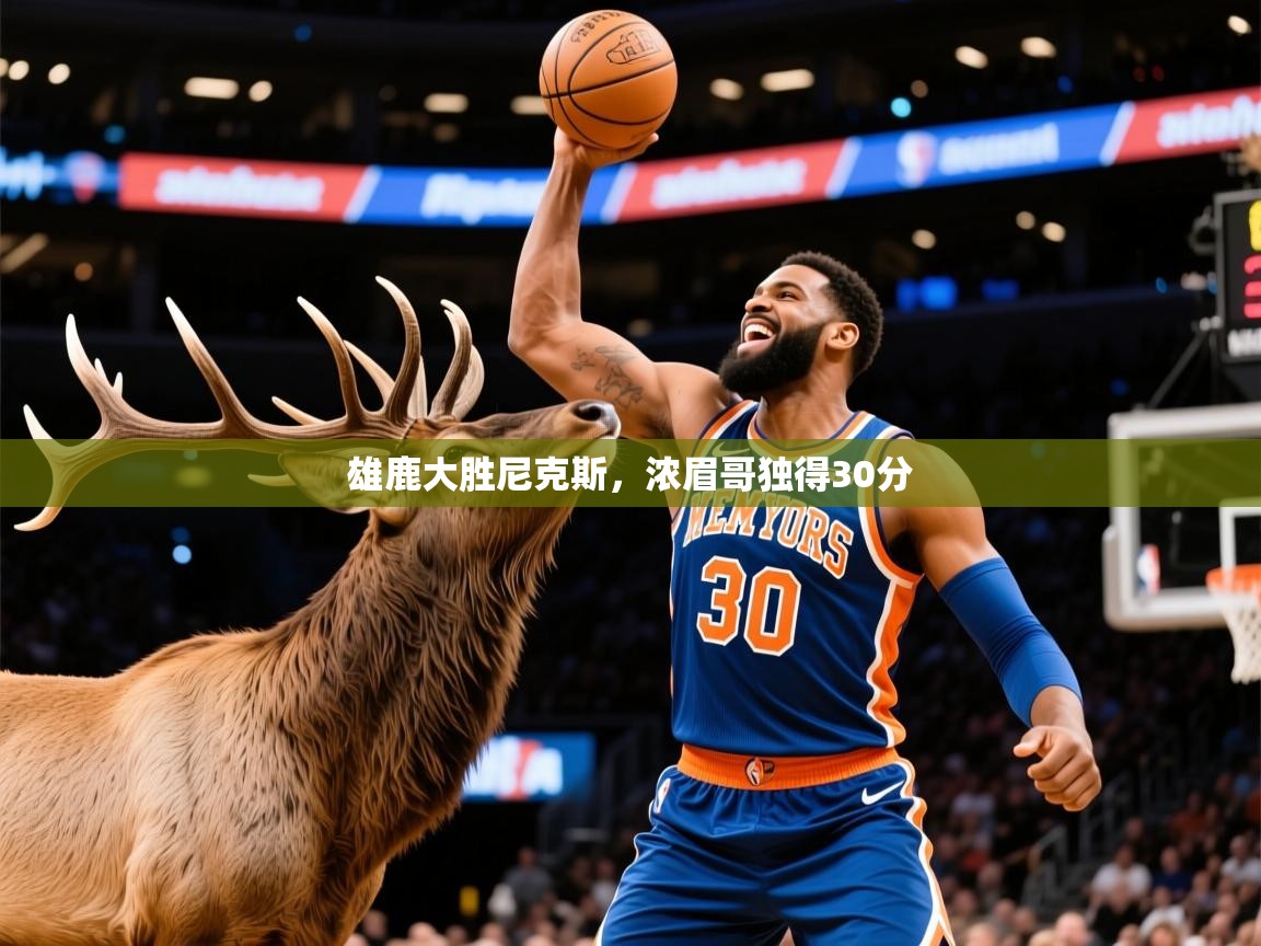 2025乐鱼体育 vip 注册雄鹿大胜尼克斯，浓眉哥独得30分  第2张