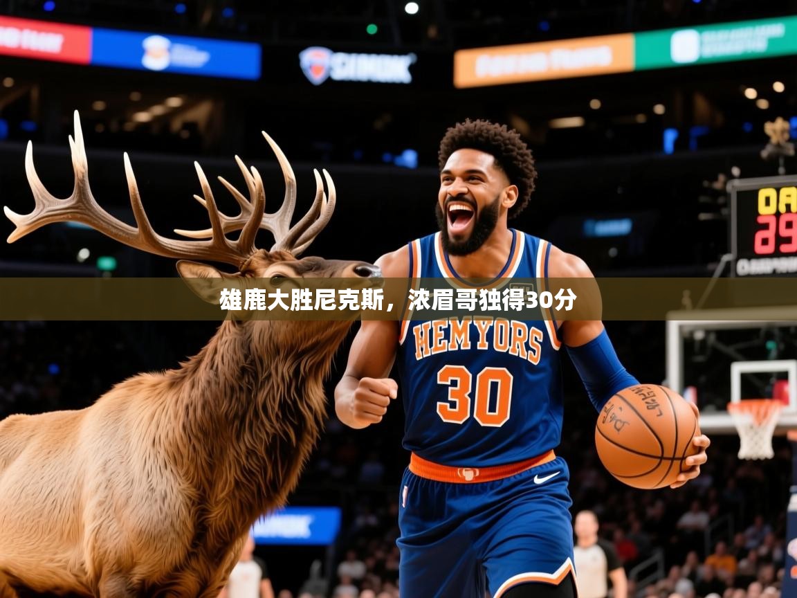 2025乐鱼体育 vip 注册雄鹿大胜尼克斯，浓眉哥独得30分  第4张